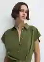Enterizo Mono Juani Verde Talla S Mujer Mango