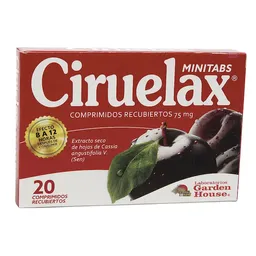 Ciruelax Laxante Oral en Comprimidos Recubiertos 
