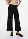 Pantalón Annie Negro Talla 54 Mujer Mango