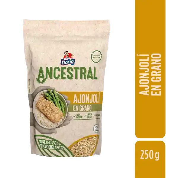 Ajonjolí en Grano Doria x 250 g
