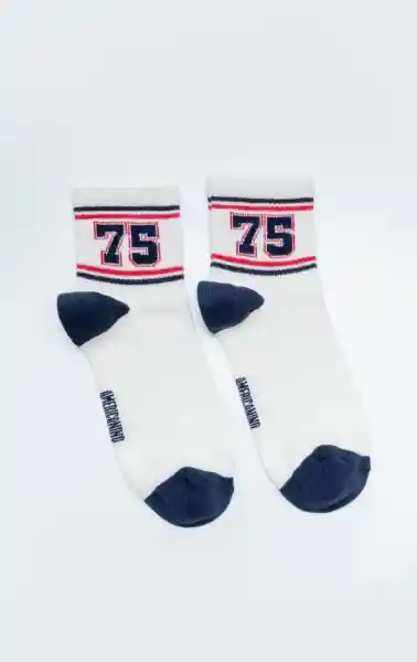 Medias Unisex Crudo Talla 46001 762G500_CRU120304 Americanino