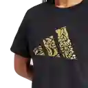 Adidas Camiseta T Met Manga Corta Lifestyle Mujer Negro Talla S