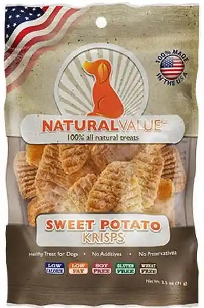 Natural Value Snack Sweet Potato Krisps 71 g