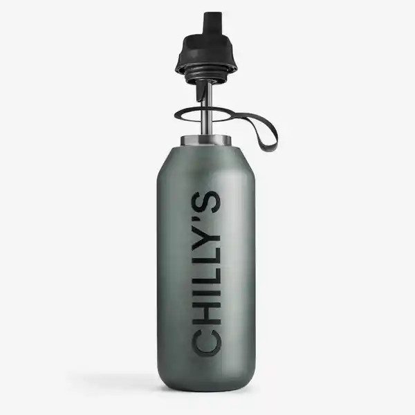 Chillys Botella Térmica Flip Gris Oscuro 500 mL