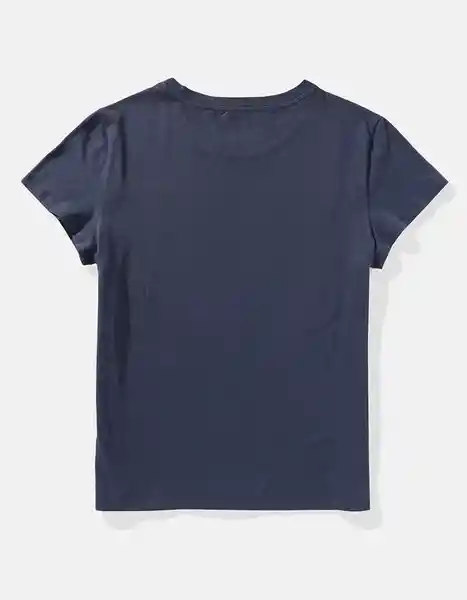 Camiseta Mujer Azul Talla Small American Eagle 9593400