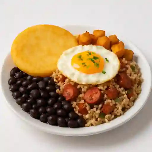 Calentao con Chorizo
