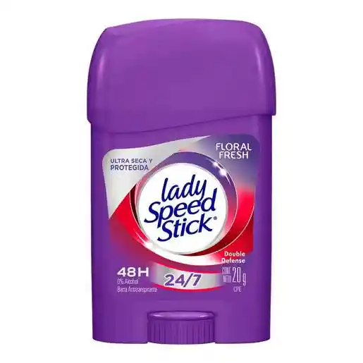 Lady Speed Stick Desodorante Double Defense en Barra