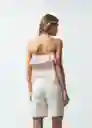 Camisa Mujer Rosa Nude Medio M 411G373 Naf Naf