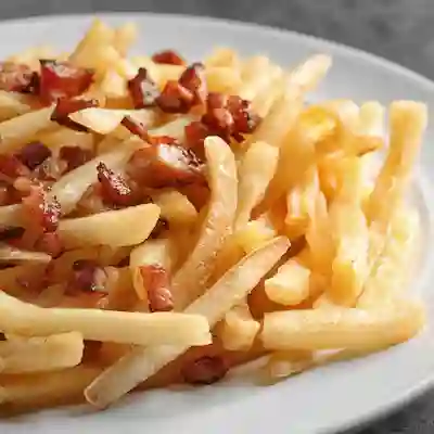 Porción de Papas con Tocineta
