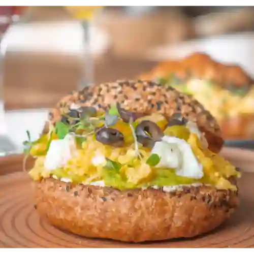 Bagel Integral de Huevo