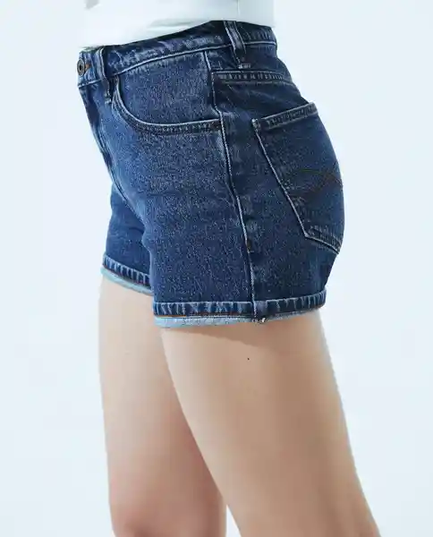 Short Mujer Azul Talla 14 350D000 Americanino