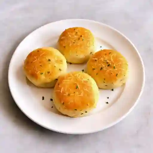 Panes De Ajo Y Parmesano