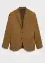 Blazer Americana na Paris Ocre Talla 48 Hombre Mango