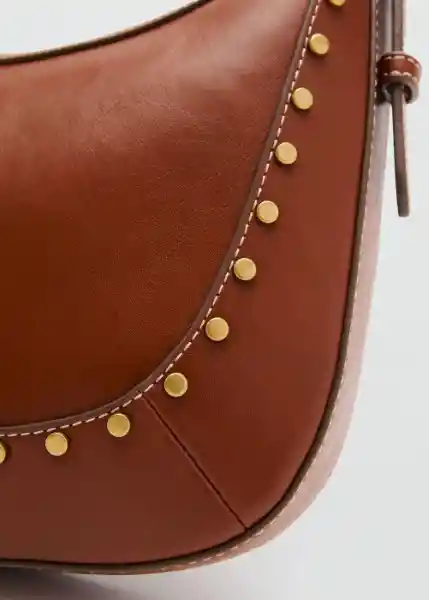 Bolso M Serrat Cuero Talla 99 Mujer Mango
