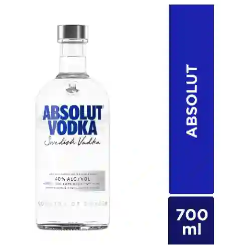 Vodka absolut botella 750ml