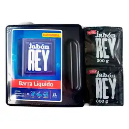 Rey Jabón Barra Líquido Original