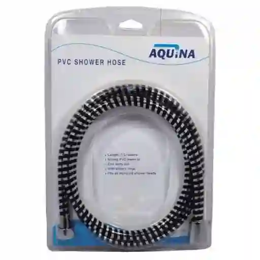 Aquina Manguera Pvc Repuesto Cromada 1.5 m P01799