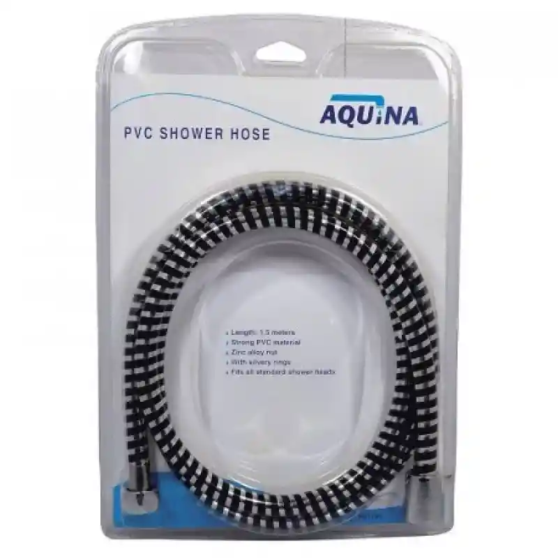 Aquina Manguera Pvc Repuesto Cromada 1.5 m P01799