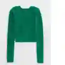 Buzo Verde Aerie Talla Medium American Eagle