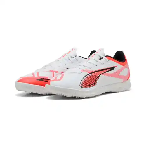 Puma Guayos Ultra 5 Play Para Fútbol de Hombre Blanco T 8