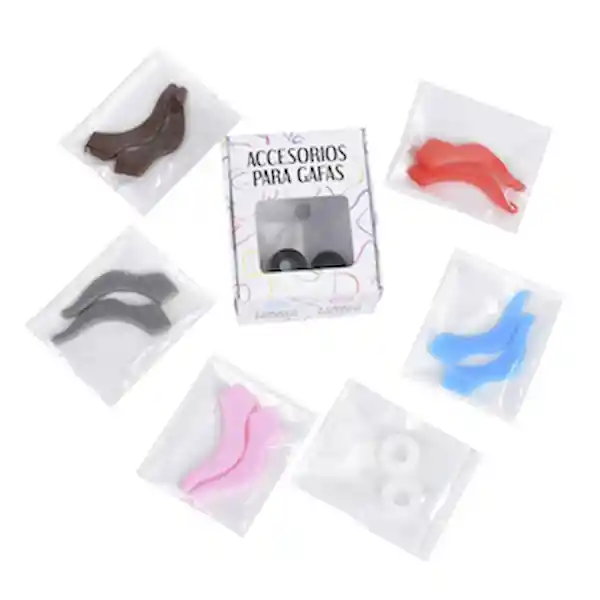 Shiny Clean Sujetadores Anti-Slip Para Gafas Colores Surtidos