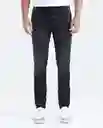 Jean Super Slim Fit Negro Noche Ultraoscuro 32/32 Chevignon