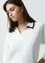 Suéter Tejido Mujer Crudo Marfil Claro M 581G072 Naf Naf