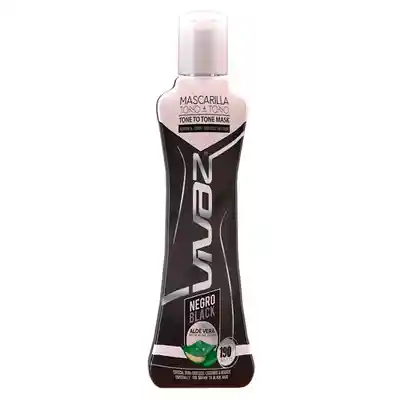 Vivaz Mascarilla Tono a Tono Negro 180 mL