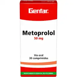 Genfar Metoprolol (50 mg)