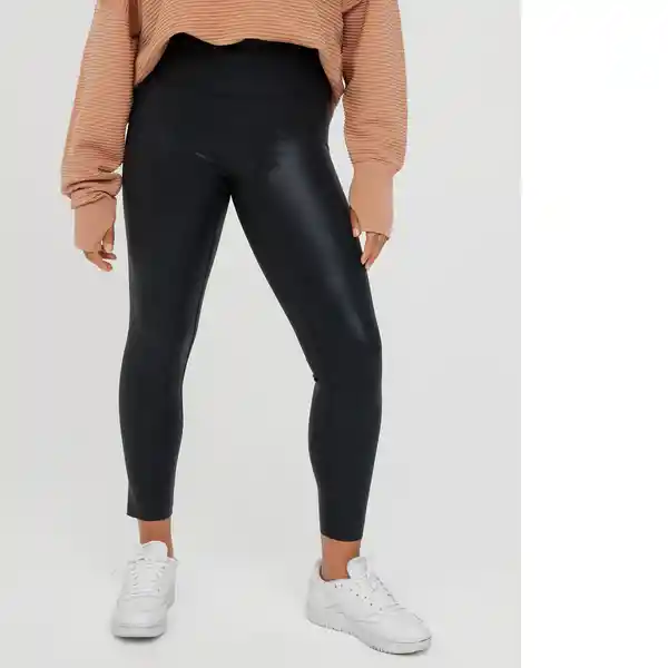 Leggings Goals Negro Aerie Talla Med Reg American Eagle