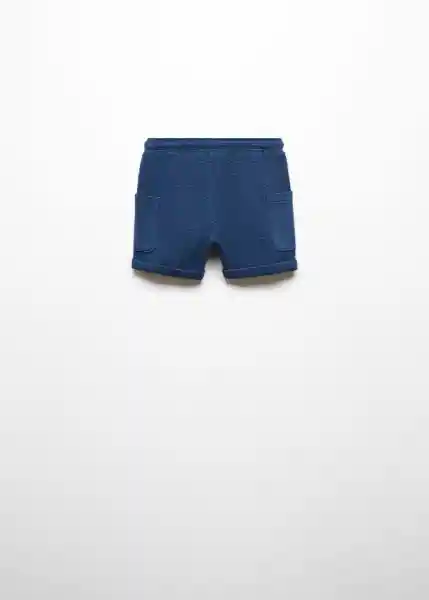 Bermuda Wave Navy Talla 71 Niño Mango