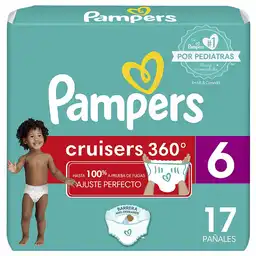 Pampers Cruisers 360 Pañales Talla 6 17U