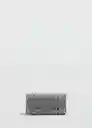 Bolso Auman Negro Mujer Mango