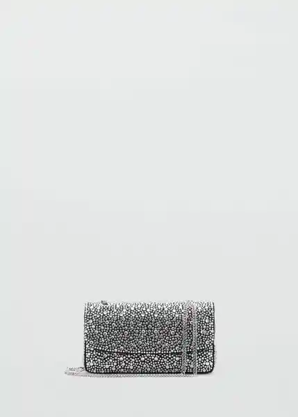 Bolso Auman Negro Mujer Mango