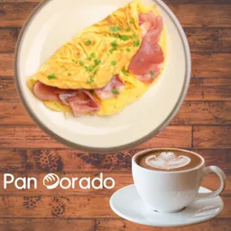 Combo Omelet de Jamon y Queso