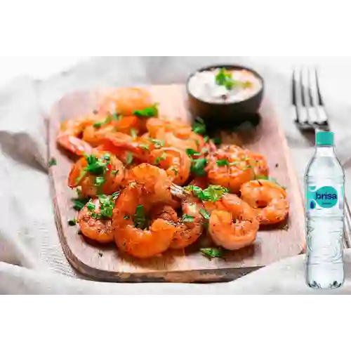 Combo Camarones + Brisa Sin Gas 600ML