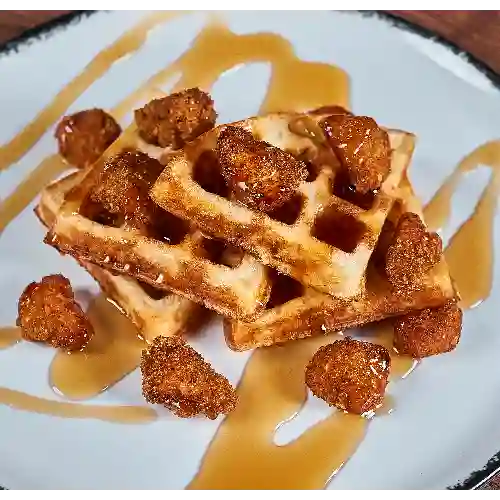 Chicken Pops Kelloggs Waffle