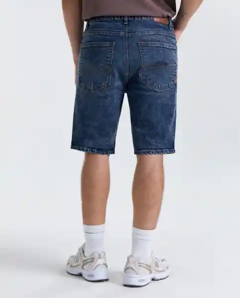 Bermuda Short Hombre Azul Talla 32 559G000_AZU174021 Americanino