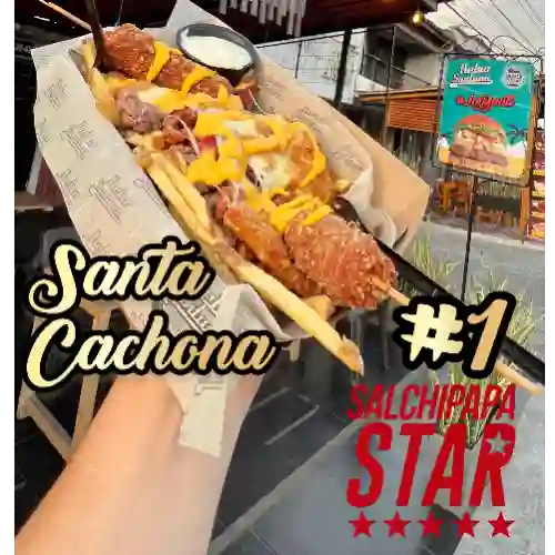 Combo Papas Santa Cachona + Bebida1.5lt