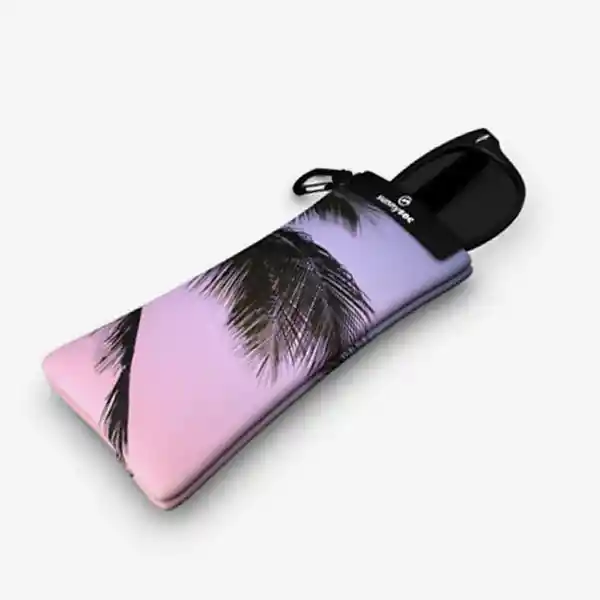 Gogglesoc Estuche Para Gafas Con Paño Incorporado Palmera