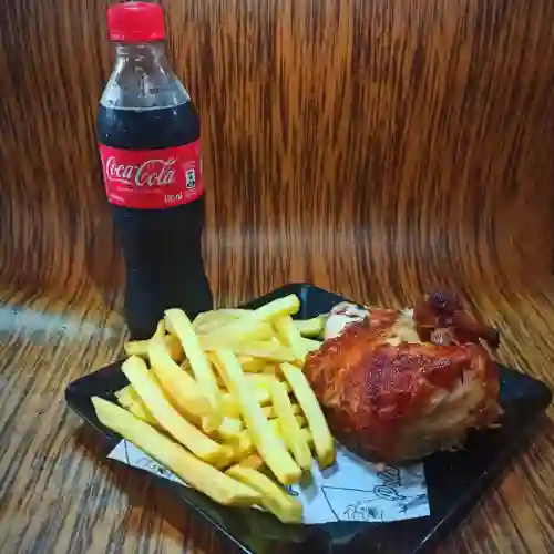 Combo Personal Arepas y Coca-Cola