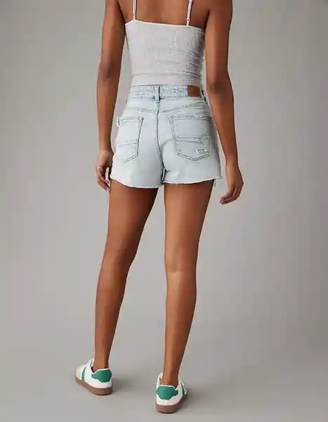 Short Mujer Azul Talla 2 American Eagle 03387720