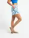 Short Enid Mujer Crudo Hueso Claro Talla 4 453E310 Naf Naf