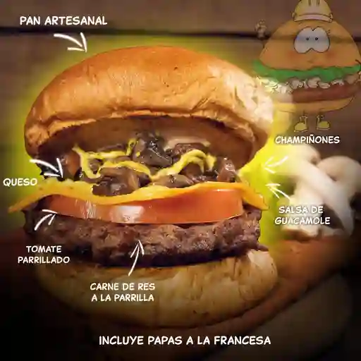 Hamburguesa carbonera