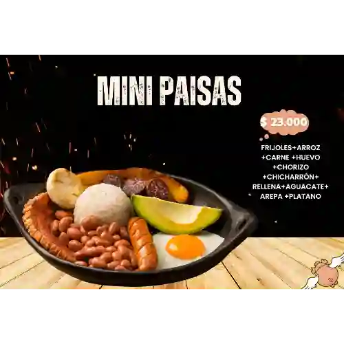 Mini Bandeja Paisa