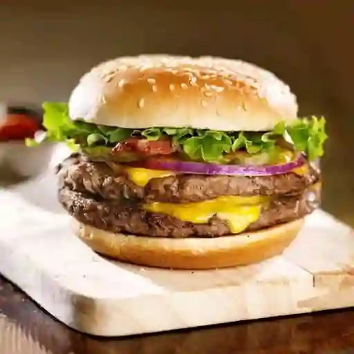 Hamburguesa Doble Especial