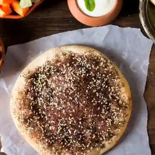 Manakish Zaatar & Aceite de Oliva