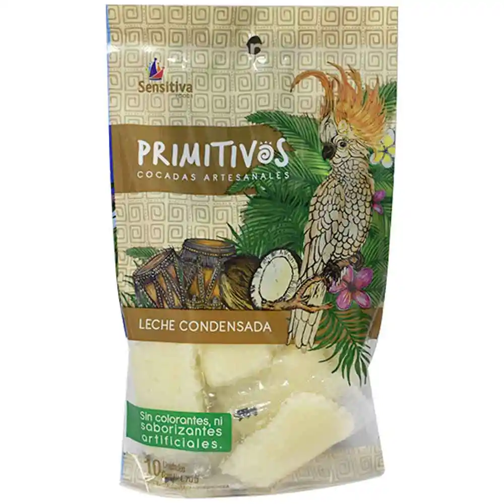 Cocadas Leche Condensada Primitivos 10 Unds X70 G