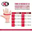 K6 Guantes Para Gimnasio Cuero Fitness Maxcare Verde Talla L