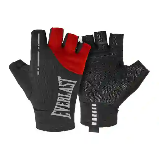 Guante de Pesas Pulse Fitness Negro Rojo Talla S Everlast